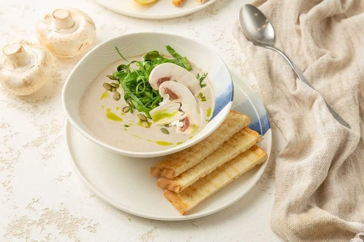 Крем-суп из шампиньонов