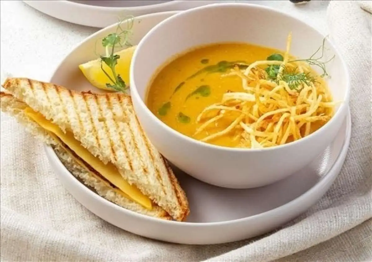 Крем-суп чечевичный