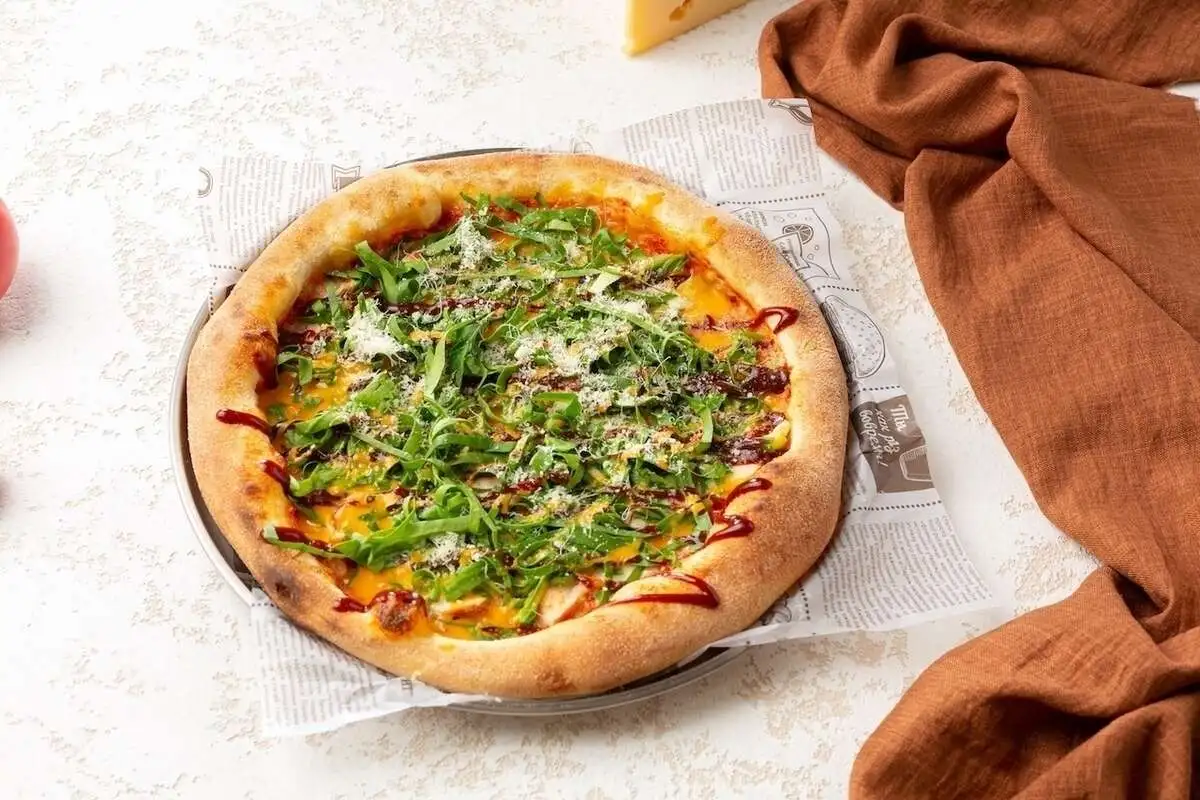 Пицца цыпленок BBQ