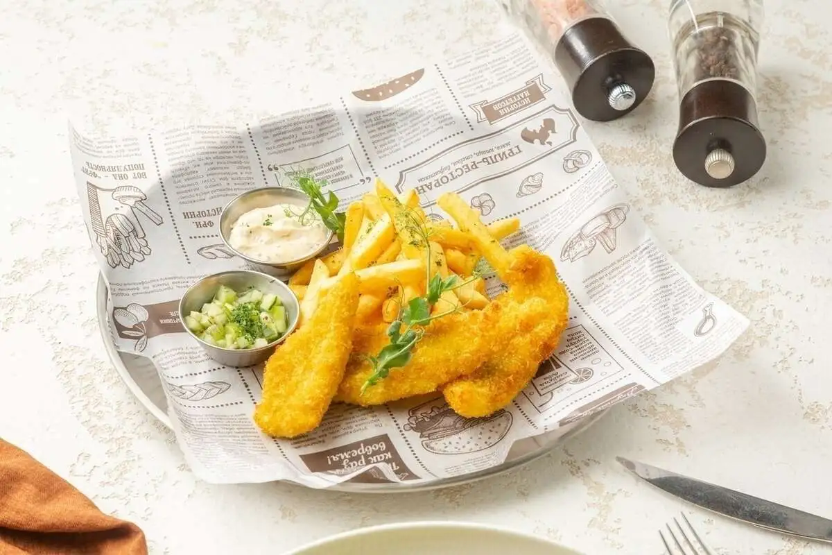 Фиш-Чипс из судака