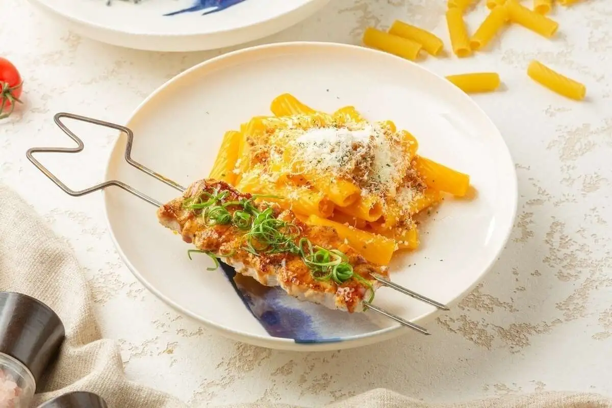 МакЧиз с цыпленком