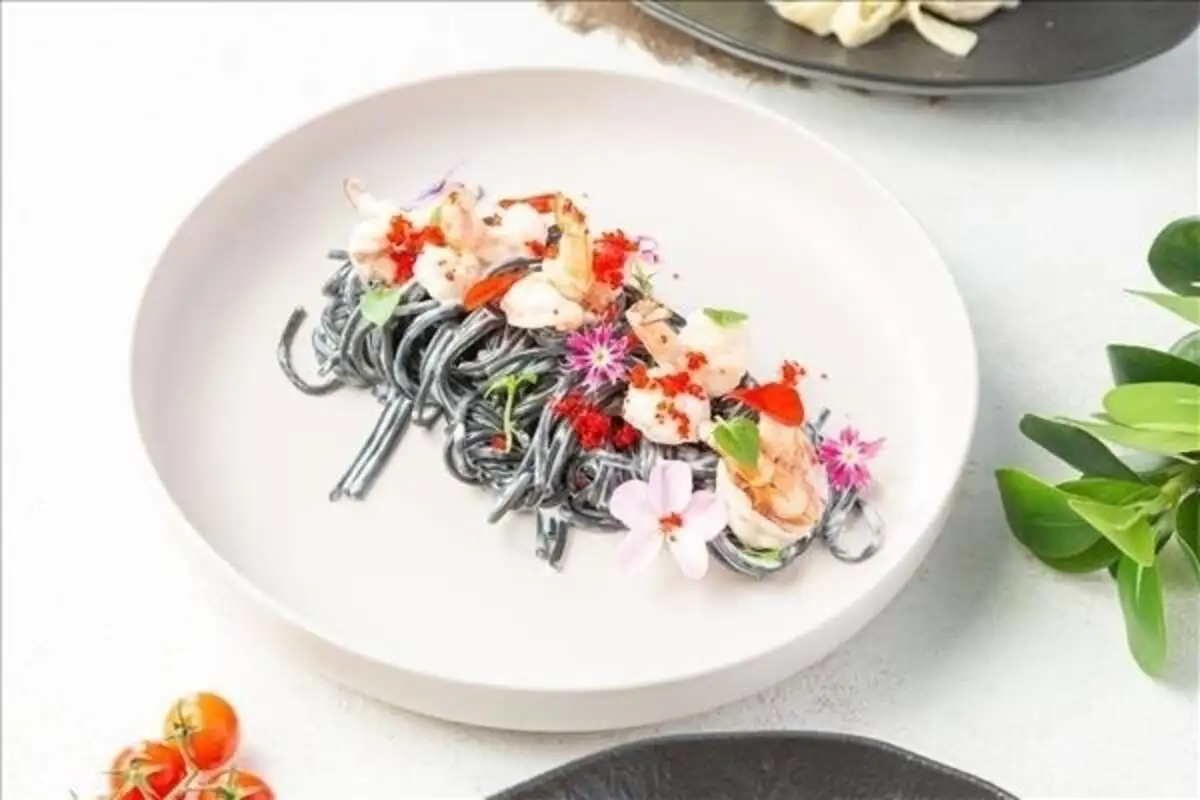 Паста с креветками