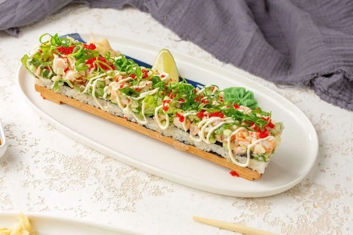 Оши Джузи с креветкой