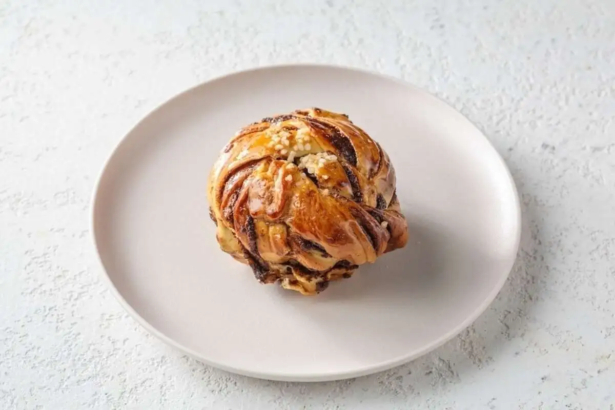 Шведская булка с Нутеллой