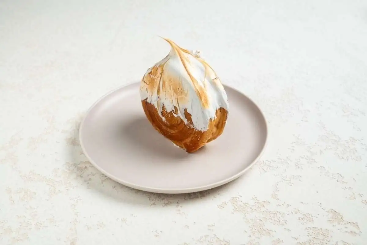 Ролл с лимонным курдом