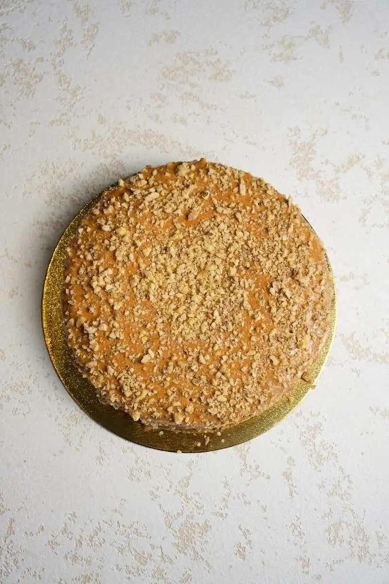 Пирог карамельный