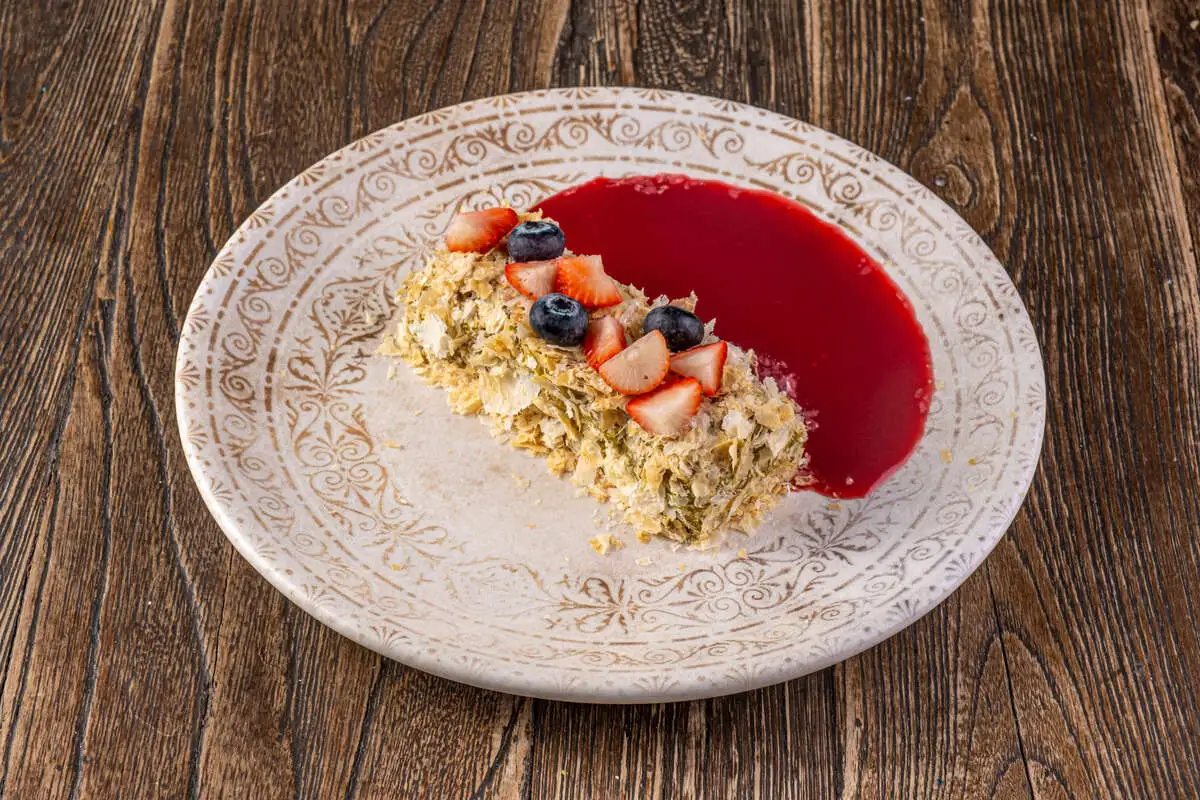 Фисташковый наполеон