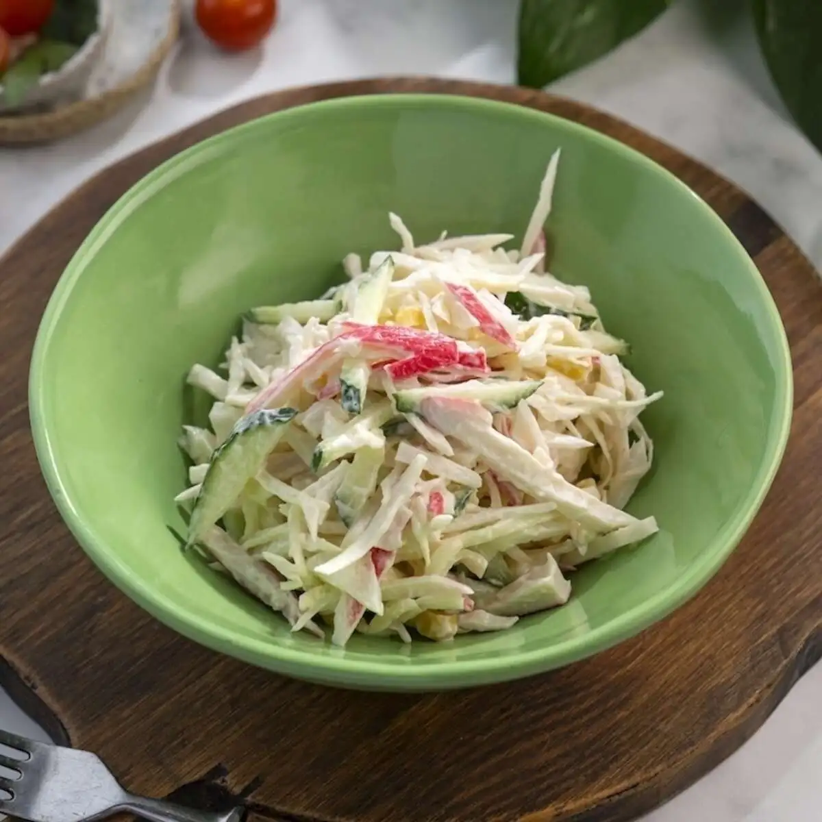 Крабовый салат (большая порция)