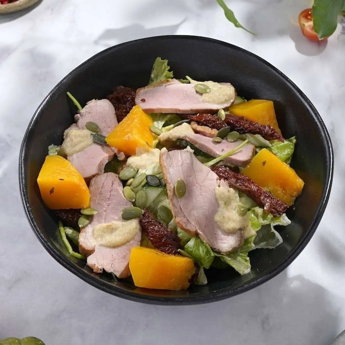 Салат с уткой