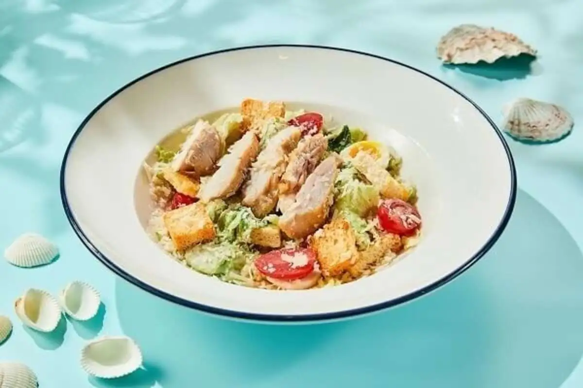 Цезарь с цыплёнком