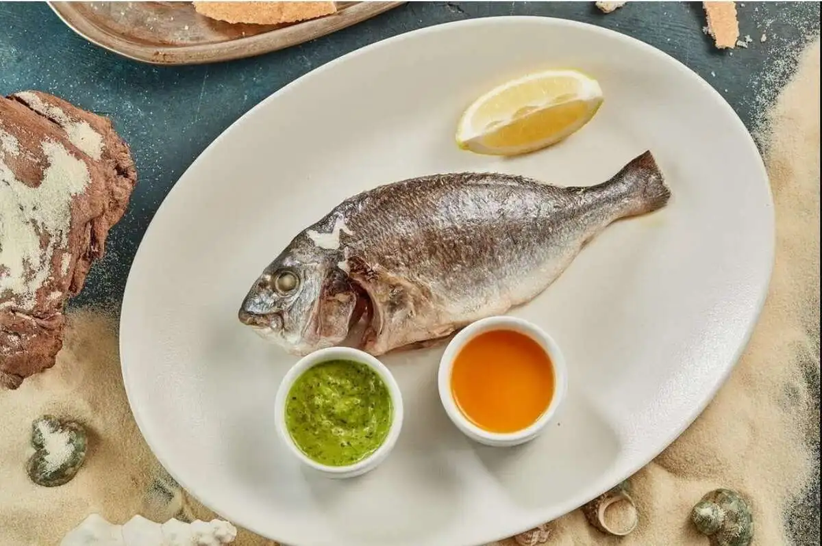 Дорадо на пару