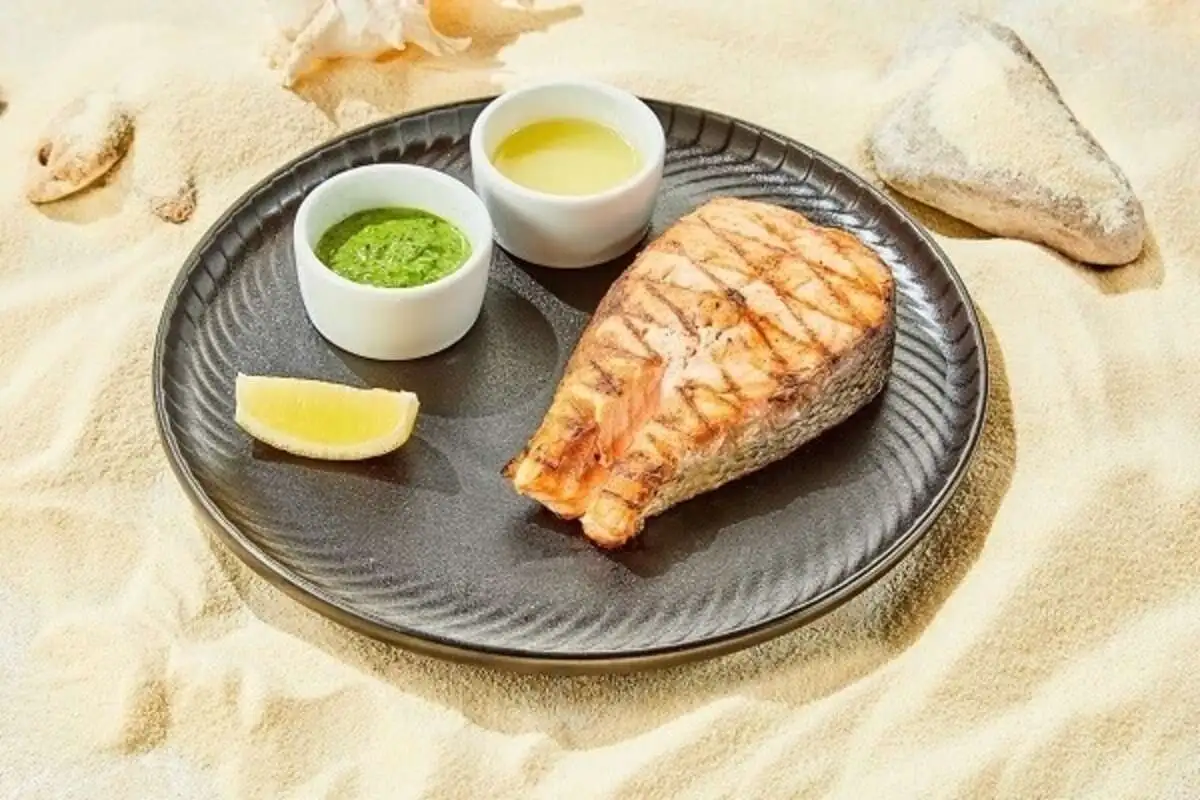 Стейк из лосося