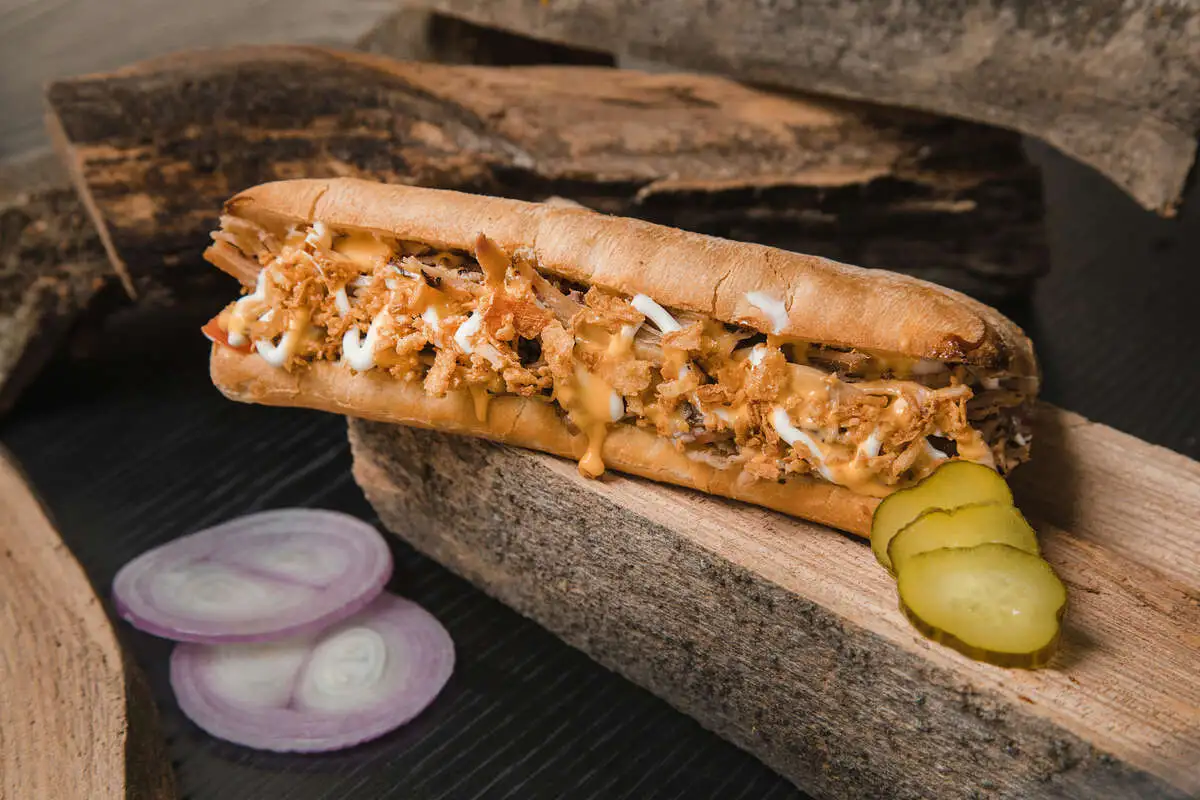 Панини с рваной говядиной