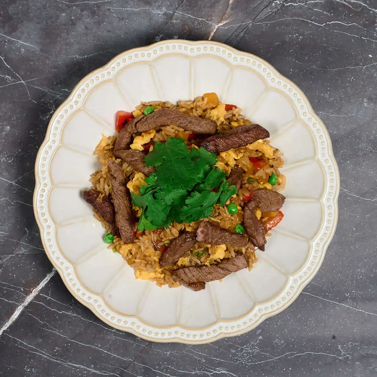 Рис с говядиной