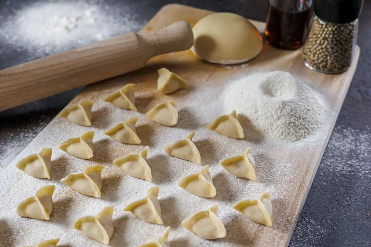 Пельмени с курицей