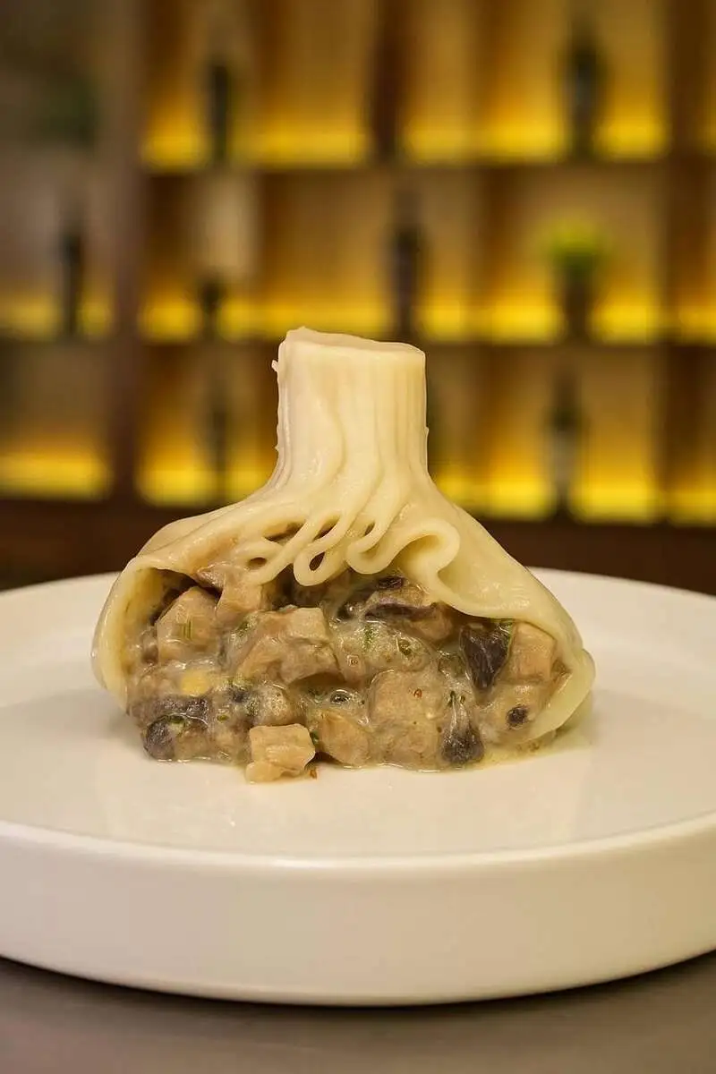 Хинкали с грибами вар 3шт