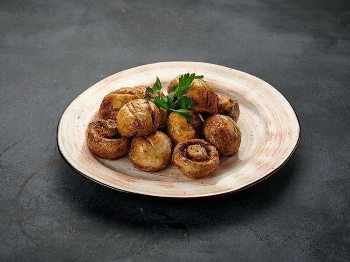 Шампиньоны на гриле 1/150