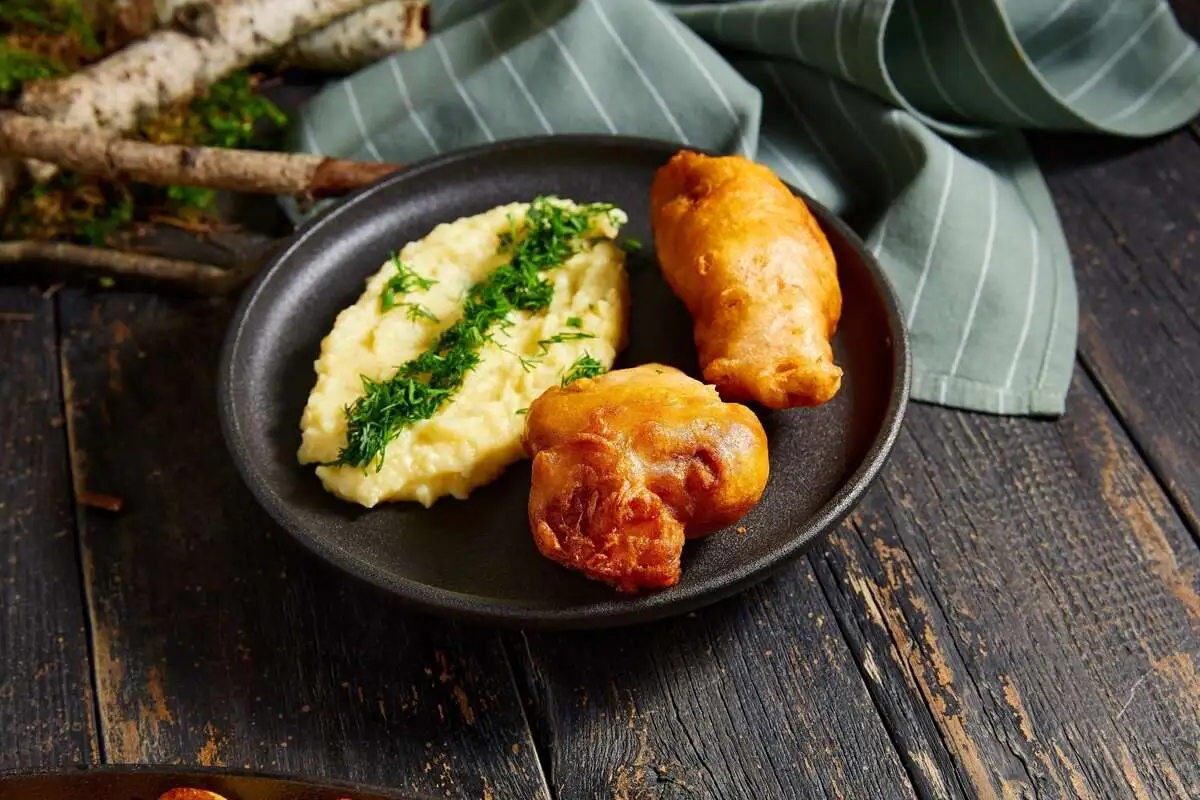 Жареный судак в кляре