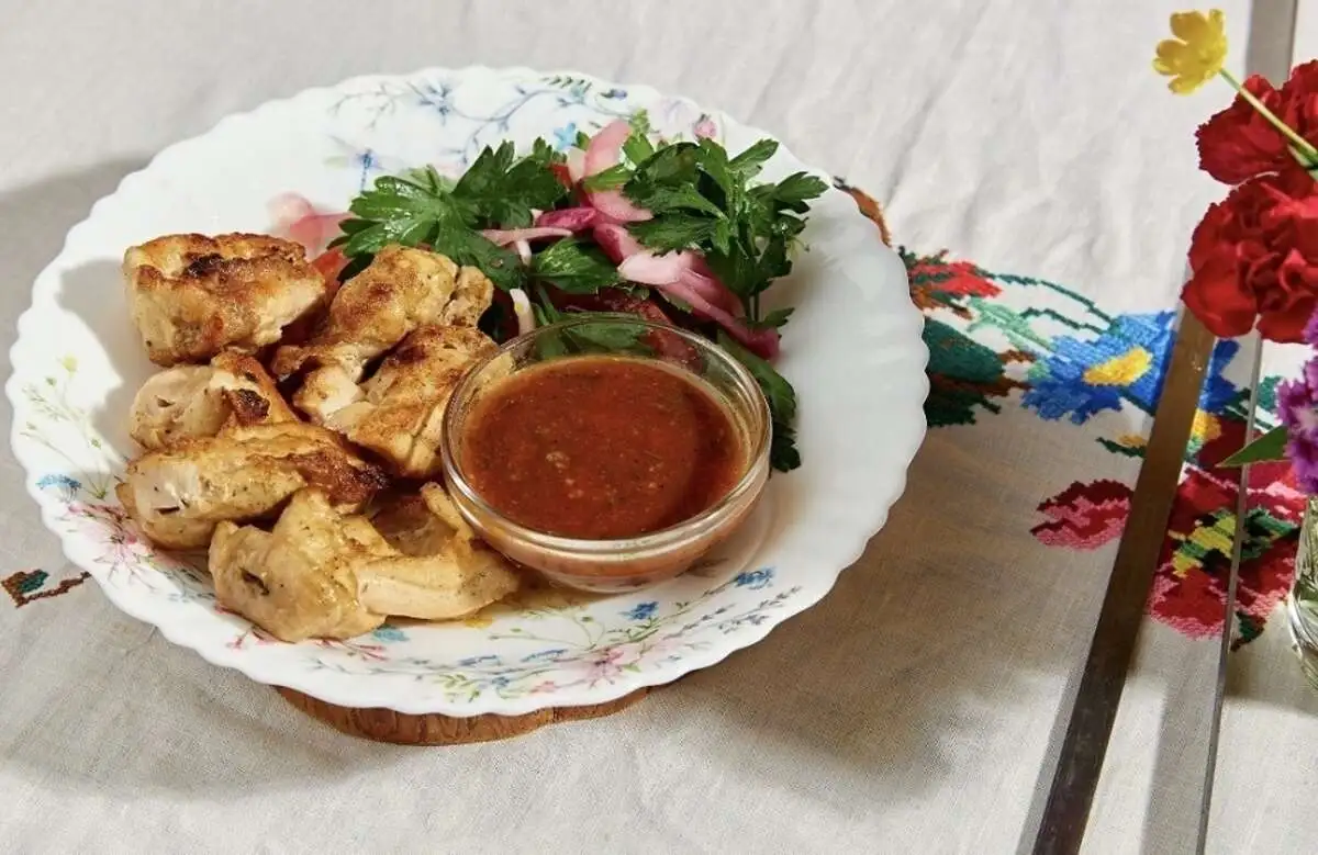 Шашлык из курицы