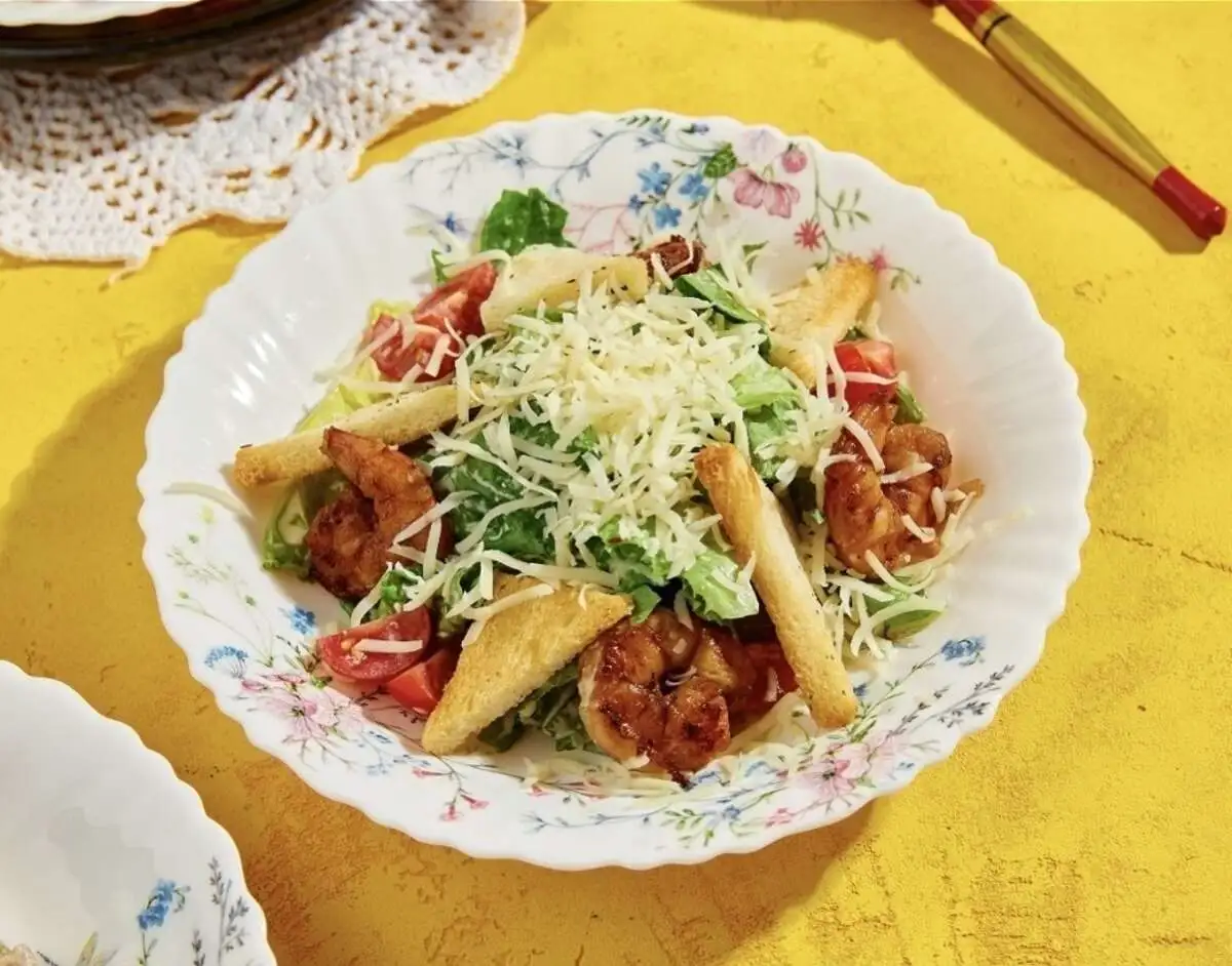 Цезарь с креветками