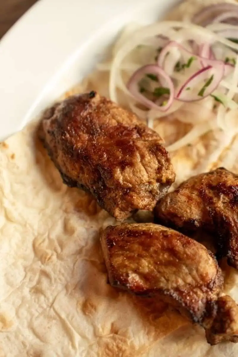 ЛАНЧ ШАШЛЫК ИЗ СВИНИНЫ 150 гр