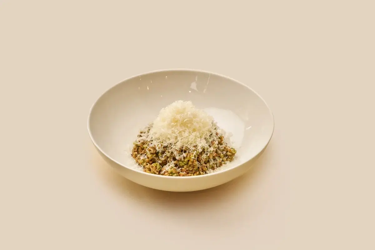 Гречневая каша с яйцом пашот