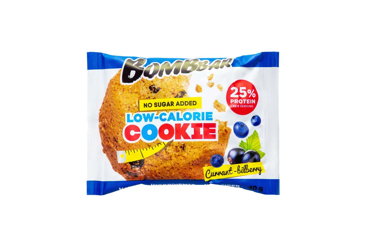 BOMBBAR Печенье неглазированное Смородина черника