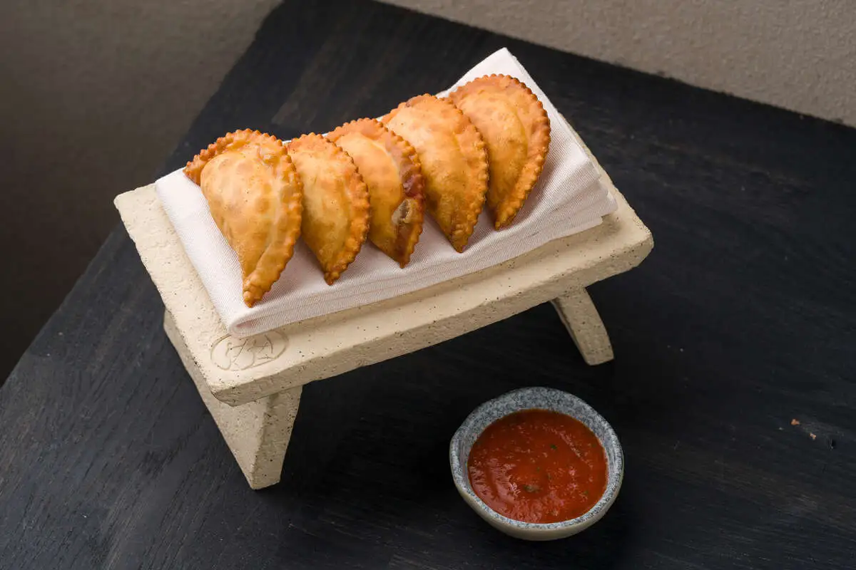 Мини-чебуреки с мясом