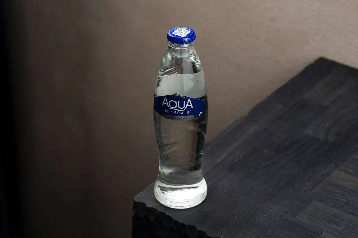 Вода Аква Минерале с газом