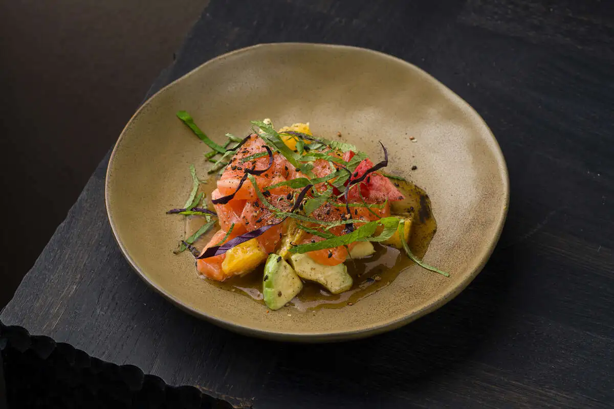 Севиче из лосося