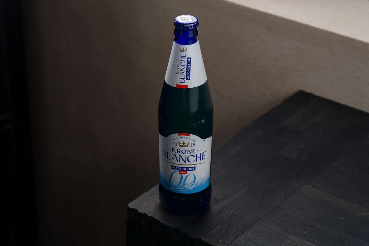 Пиво безалкогольное Krone Blanche Biere Alcohol Free 