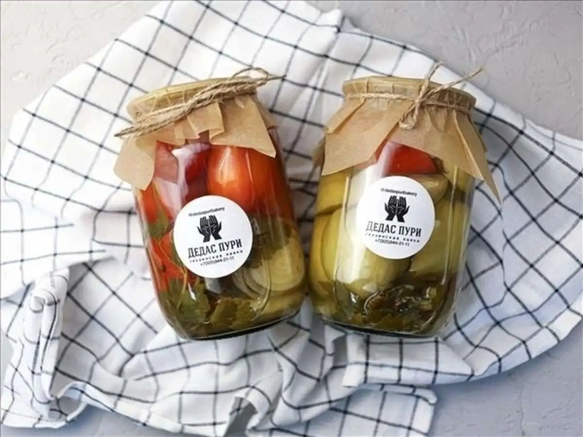 Помидоры маринованные 1 л