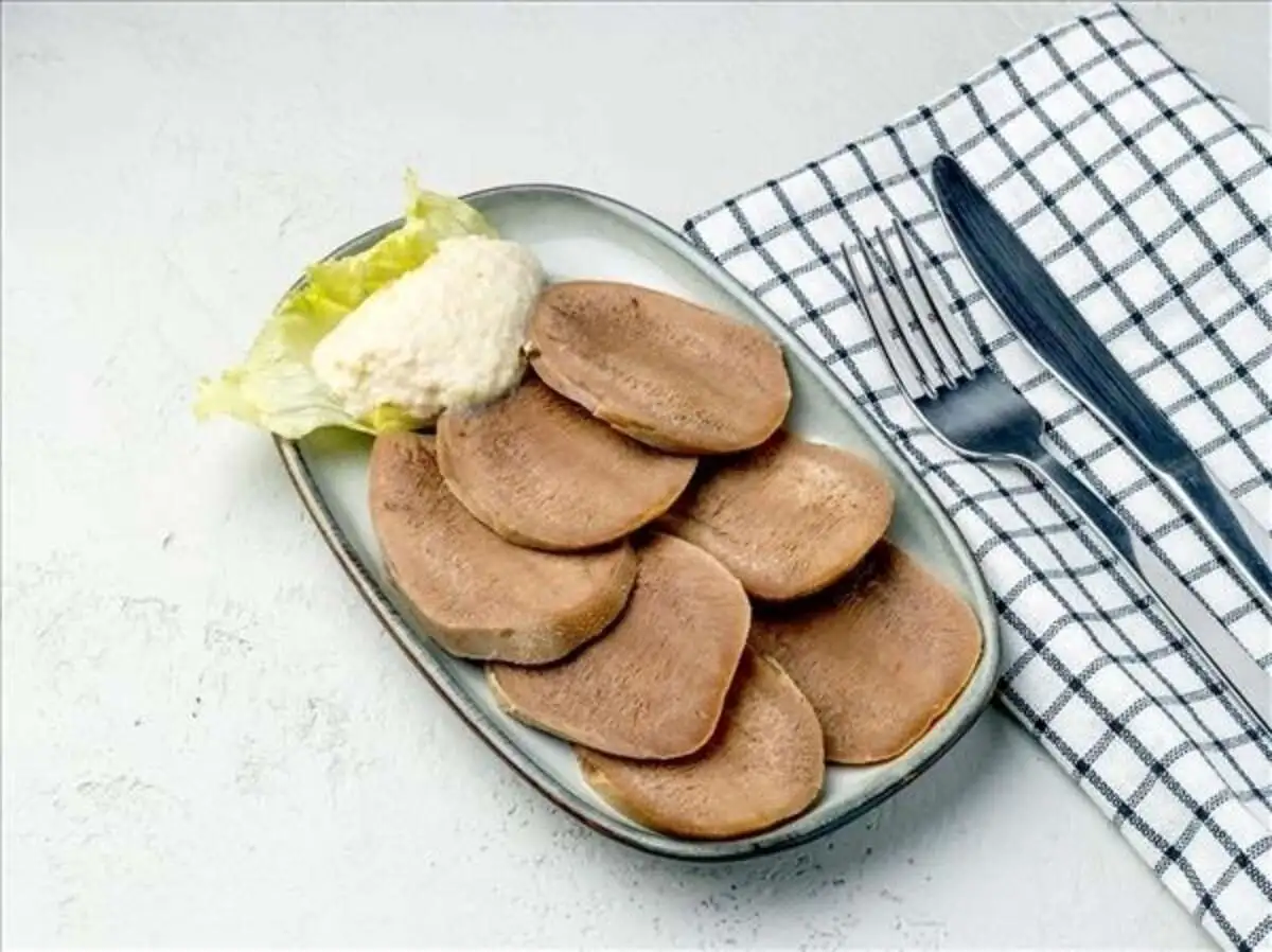 Говяжий язык с хреном