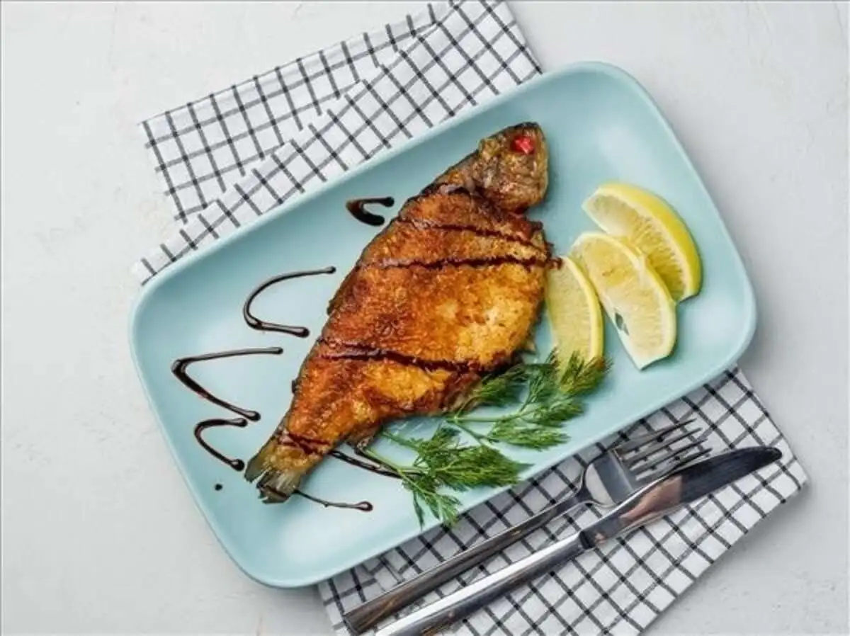 Сибас на гриле