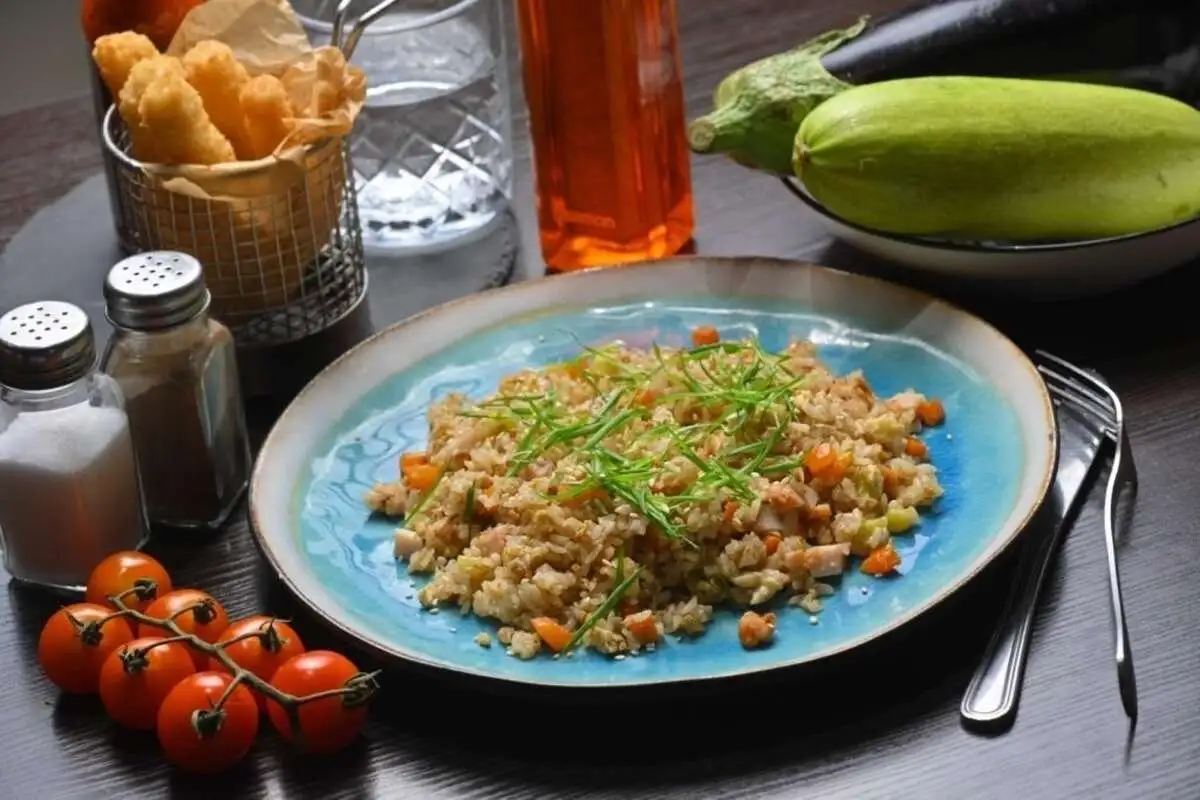 Тепан рис с курицей