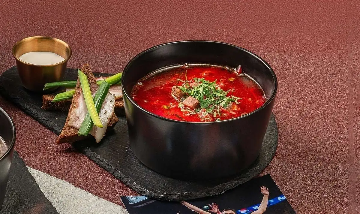 Борщ с говядиной