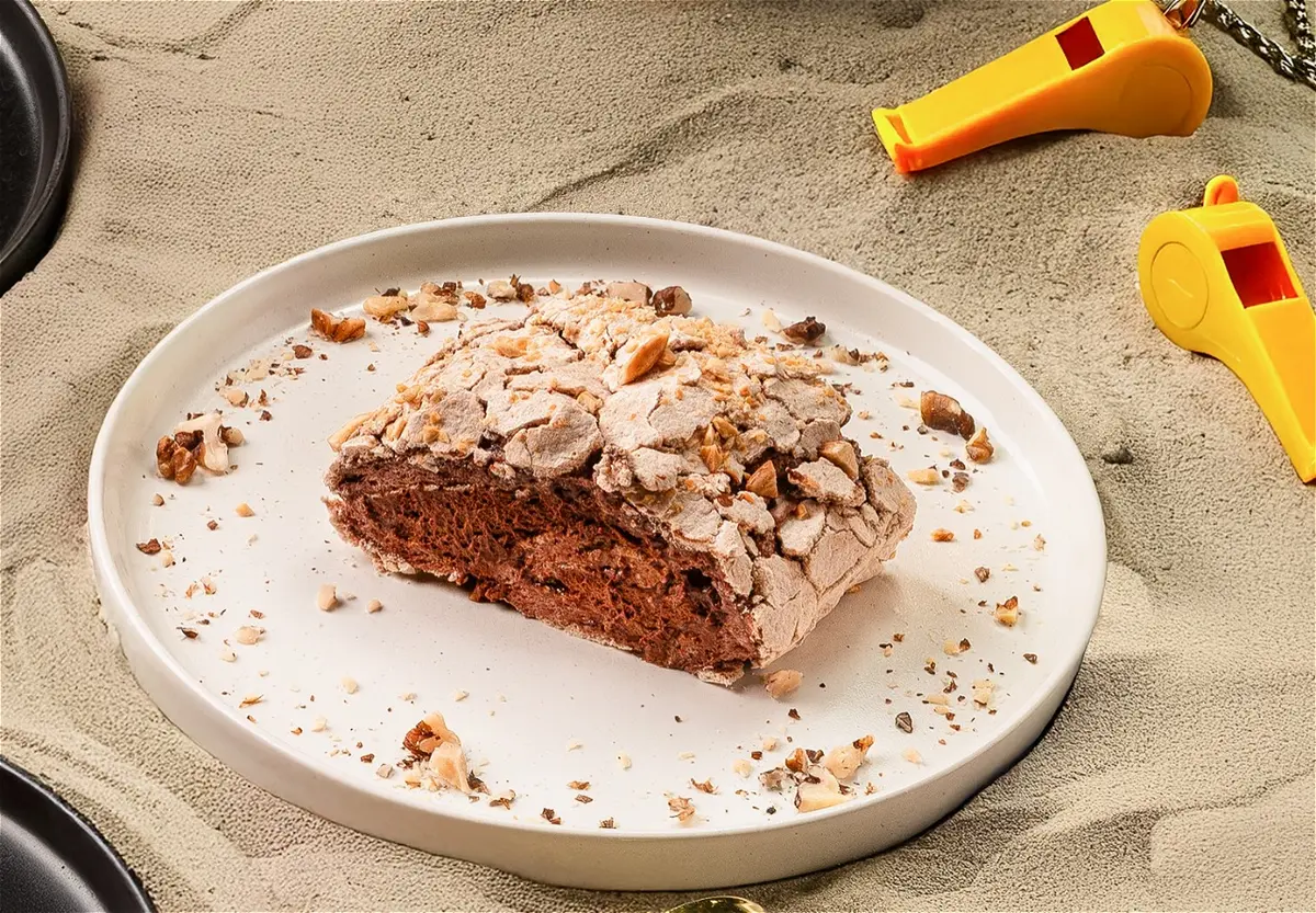 Меренговый шоколадный