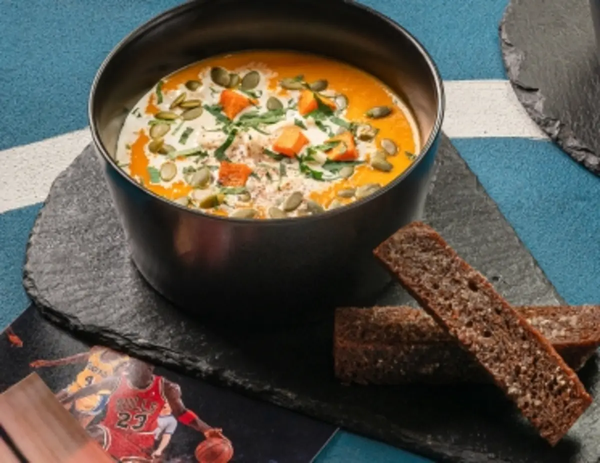 Суп-пюре из тыквы