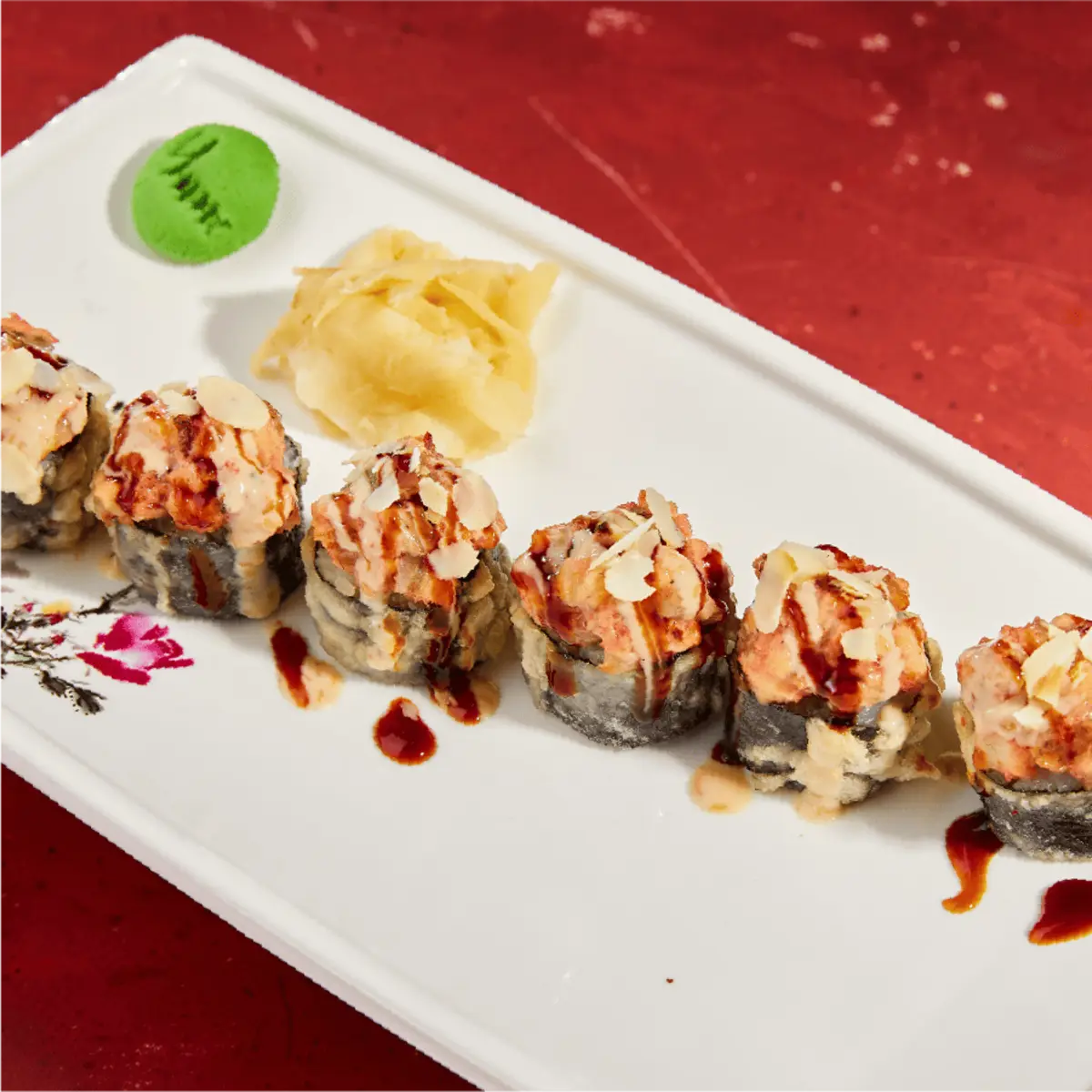 Ролл темпура угорь