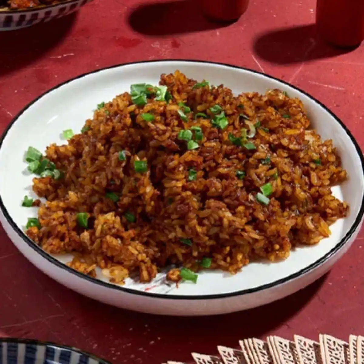 Чаофань с яйцом