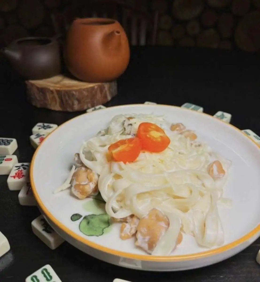 Паста с курицей