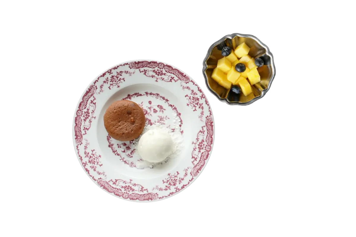 Шоколадный фондан