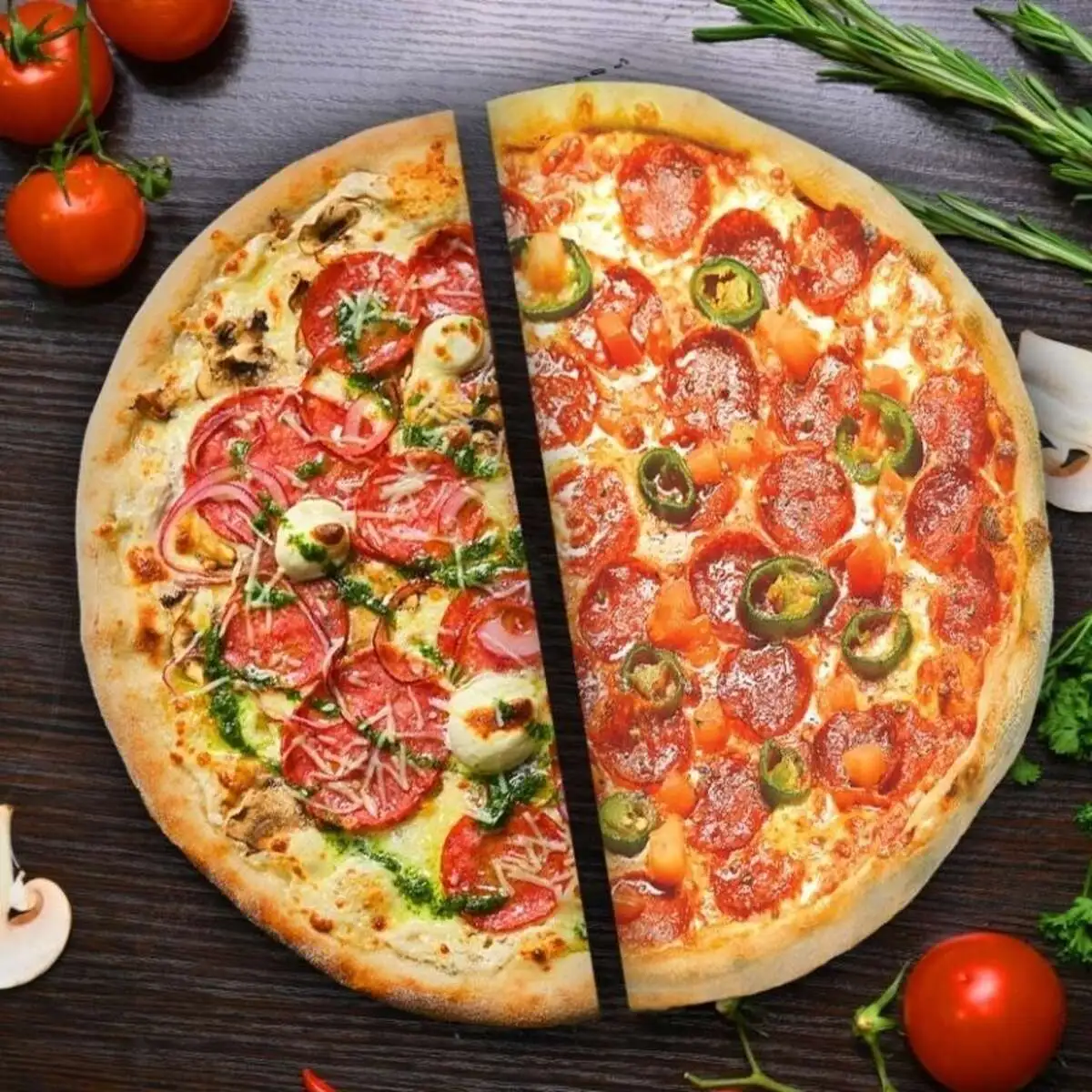 2’Pizza Парма+Пепперони 32см