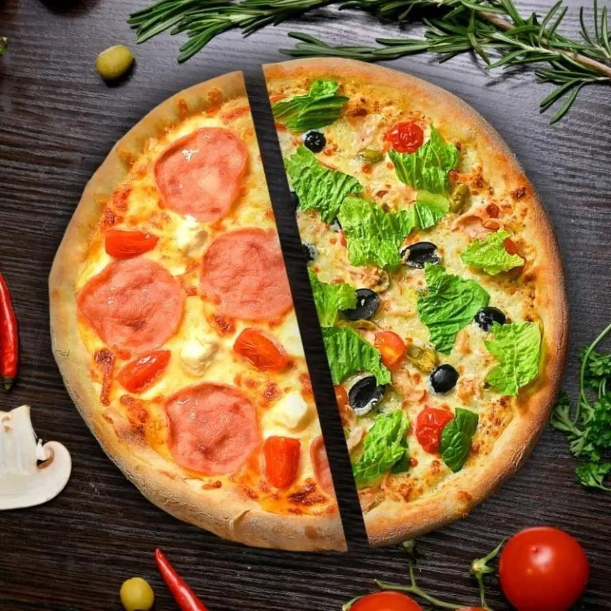 2’Pizza Прошутто+Женуа 32см