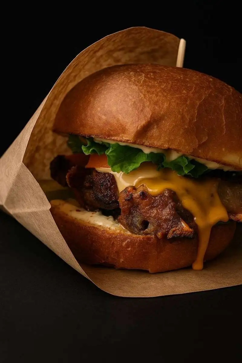 Мясторбургер с реберным мясом