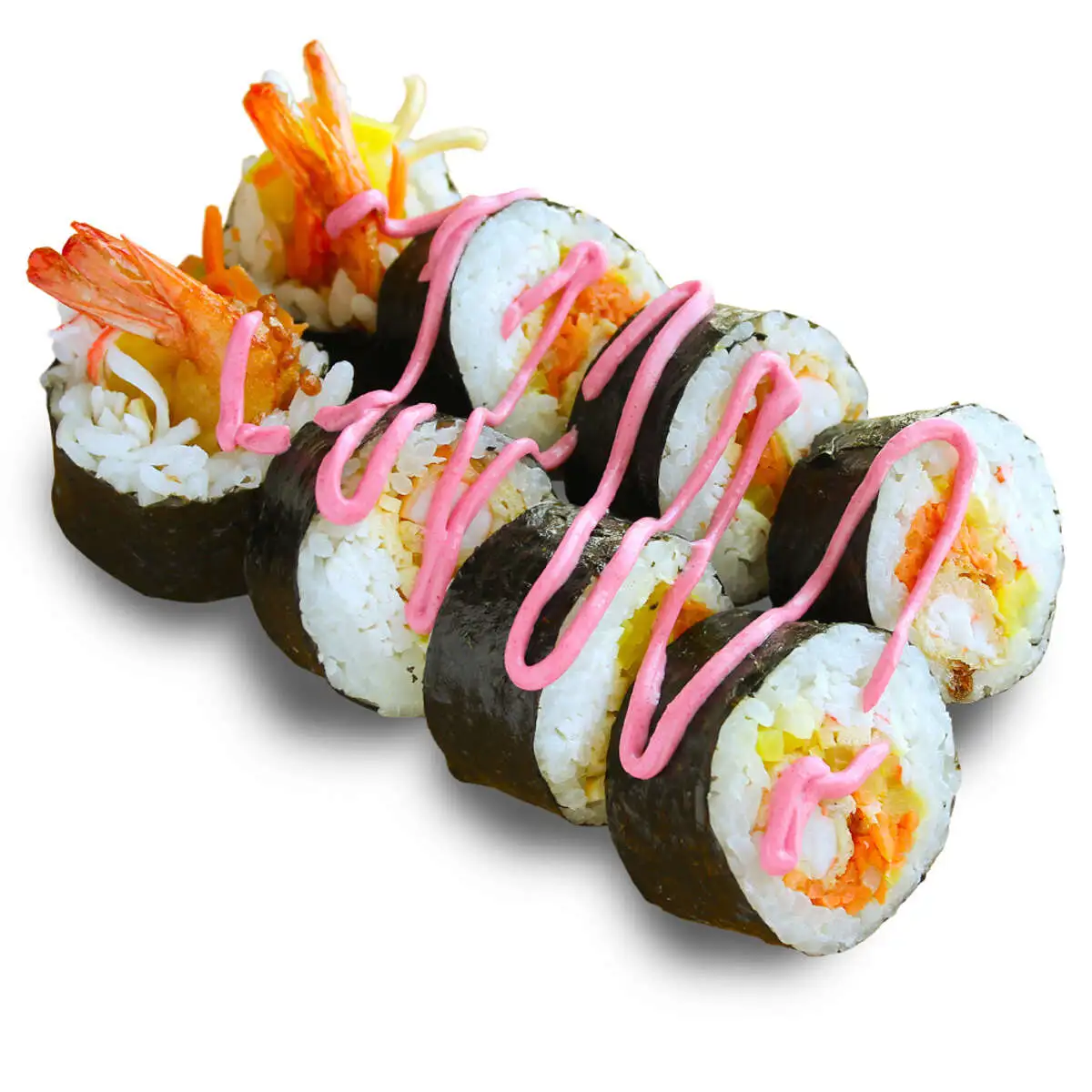 Кимпаб с креветкой