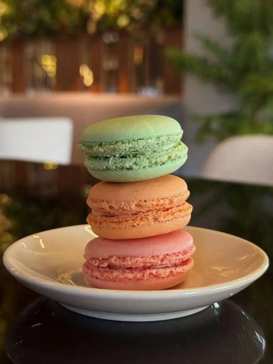 Макаронс с манго/Macarons  mango