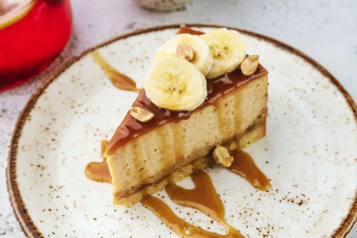 Чизкейк "Банан-карамель"