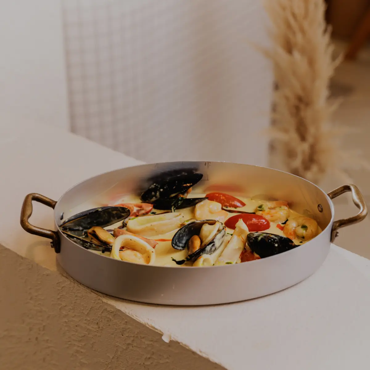 Жаркое из морепродуктов