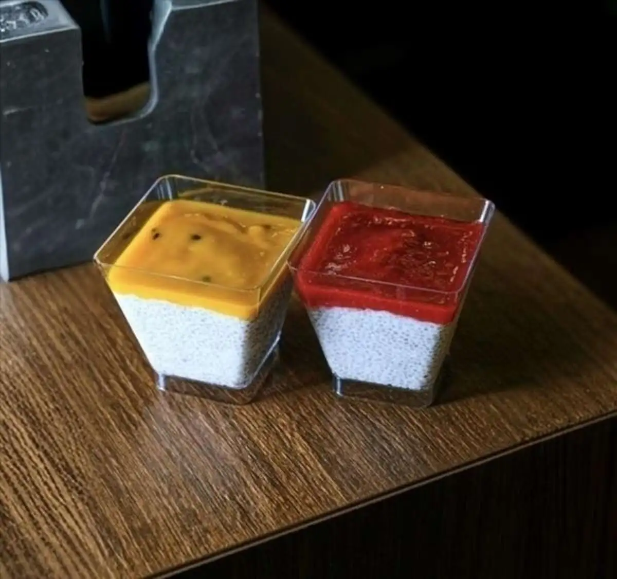 Чиа пудинг ягодный